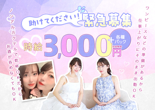 ポケパラ体入 ANERA・アネラ - 名古屋 錦のスナック女性キャスト募集
