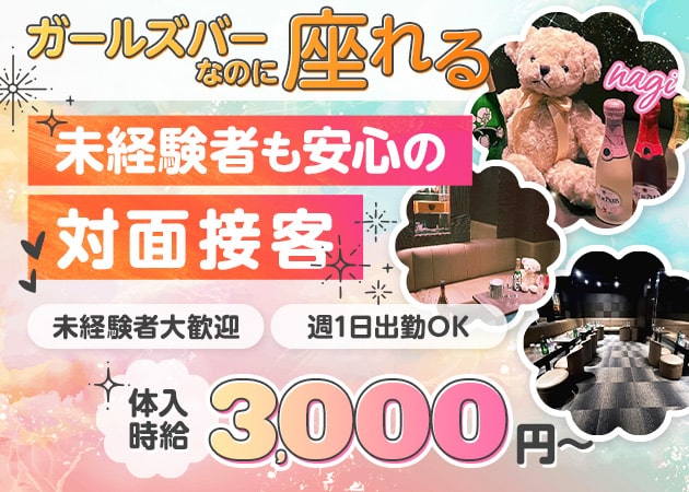 GirlsBar&Lounge 凪 職種:カウンターレディ