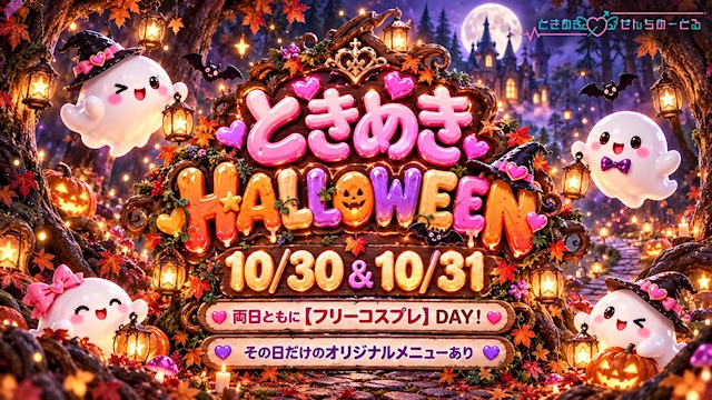 ピックアップニュース 🎃💗ときめきHALLOWEEN💗🎃