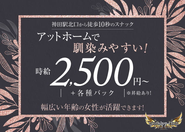 神田パブ/スナック・スナック美魔女クラブの求人