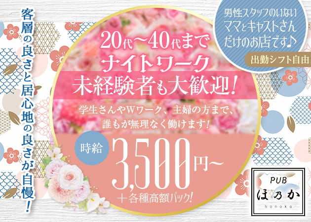 川崎駅前パブ/スナック・PUB ほ乃かの求人