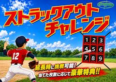 ストラックアウト⚾チャレンジ
