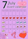 ピックアップニュース 💜7月イベントカレンダー！💜