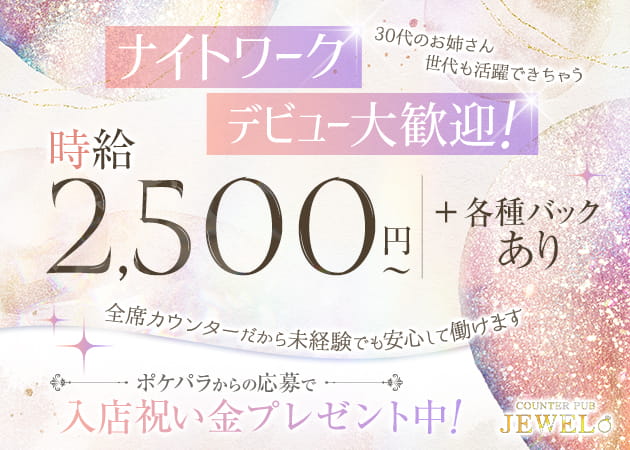 COUNTER PUB JEWEL 職種：カウンターレディ