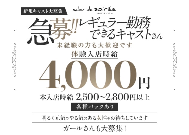 東武宇都宮キャバクラ・salon de soiréeの求人
