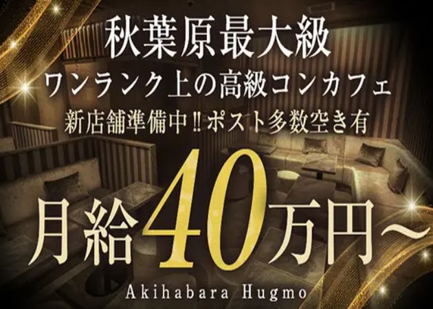 ポケパラ体入 HUGMO(ハグモ) - 秋葉原/コンカフェ [ポケパラ]男性スタッフ募集