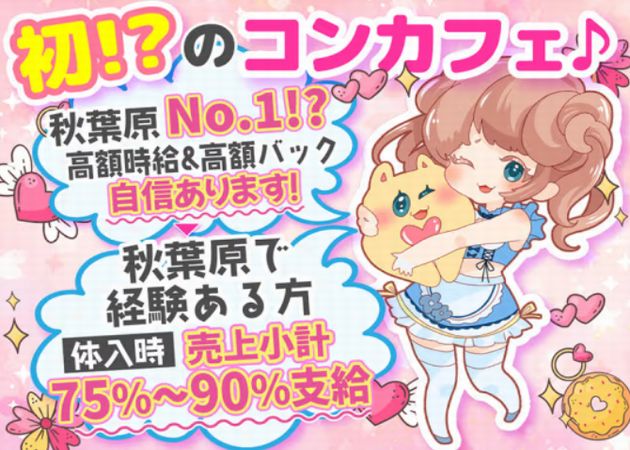 ポケパラ体入 HUGMO(ハグモ) - 秋葉原/コンカフェ [ポケパラ]女性キャスト募集
