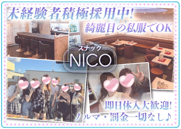 上野パブ/スナック・スナック NICOの求人