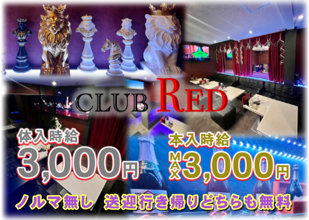 CLUB RED 職種：フロアレディ