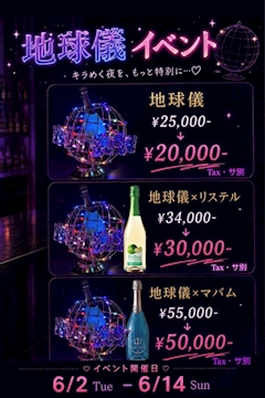 🌐地球儀EVENT~Around The World~💫