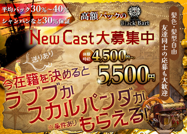 Black Bart 職種：①コンカフェのカウンターレディ

②カラオケバーのカウンターレディ