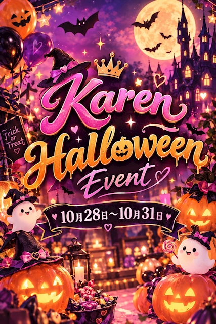 ピックアップニュース 💛ハロウィンイベント開催決定💛