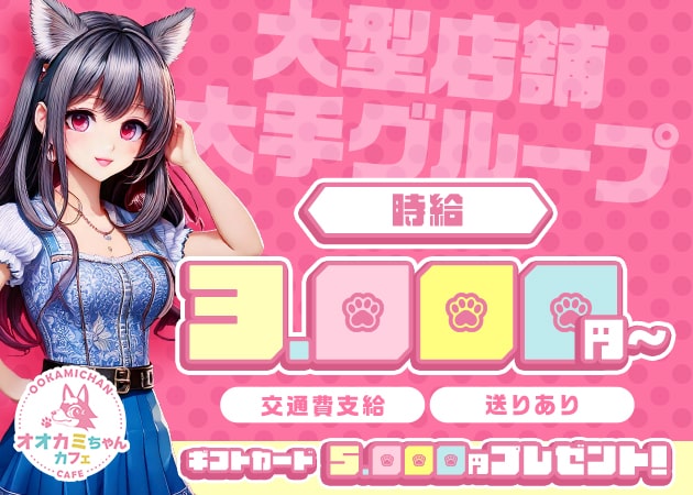 天満ガールズバー・オオカミちゃんカフェ天満店の求人