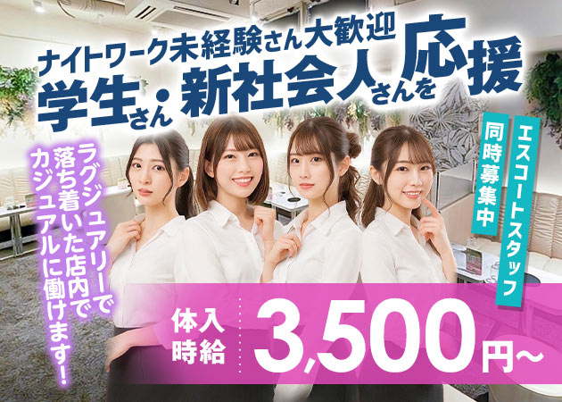 ChouChou Shinbashi・シュシュ新橋烏森口店 職種：フロアレディ・エスコートスタッフ