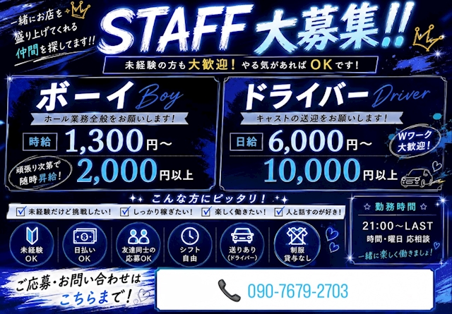 ピックアップニュース 新規スタッフ大募集!