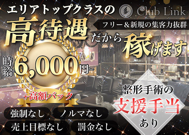 ポケパラ体入 Club Link・リンク - 関内・伊勢佐木町のキャバクラ女性キャスト募集