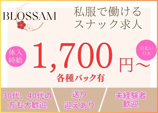 ポケパラ体入 宮崎/ニシタチ/スナック/ブロッサムスタッフ募集