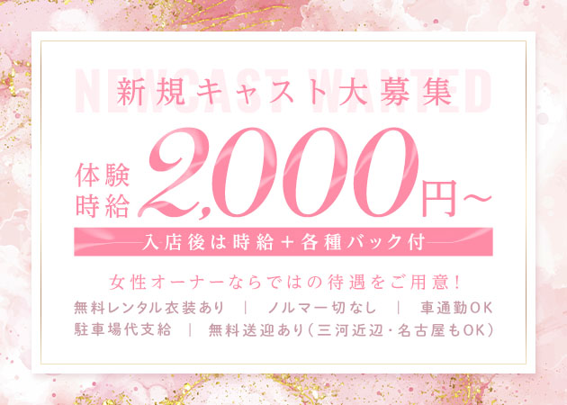 安城ガールズバー・Airey’sの求人