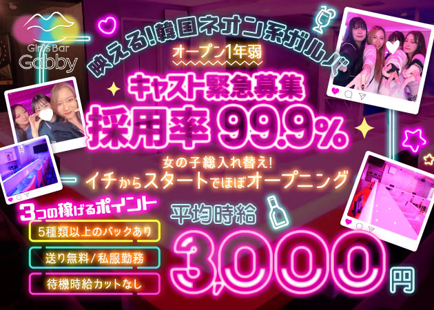 志木ガールズバー・Girl's Bar Gabbyの求人