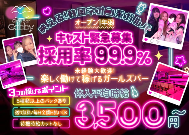 志木ガールズバー・Girl's Bar Gabbyの求人
