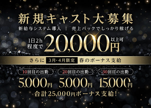 高浜ガールズバー・夜C'monの求人