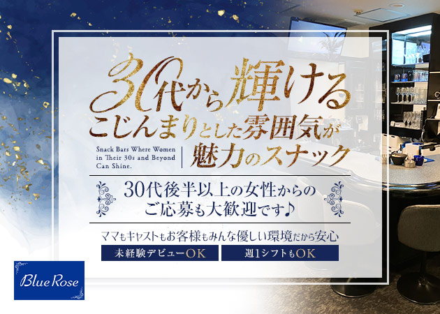 湯島・上野パブ/スナック・Blue Roseの求人