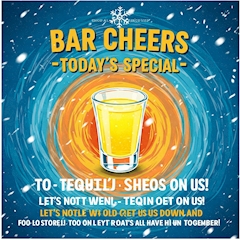 テキーラで盛り上がろう！