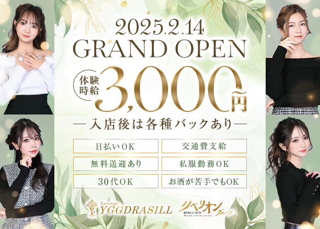 豊橋スナック・Lounge YGGDRASILLの求人