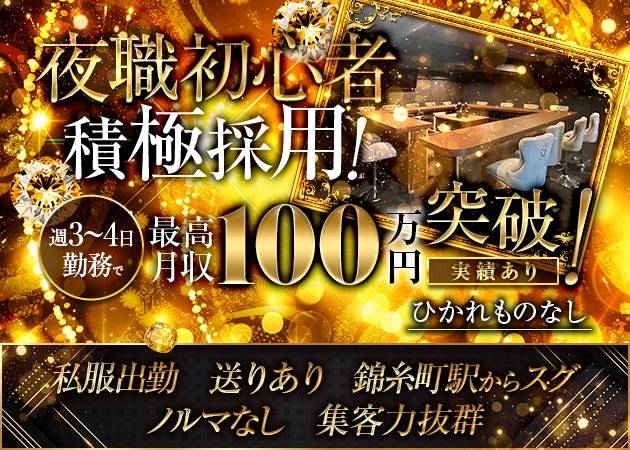 錦糸町ガールズバー・Dahliaの求人