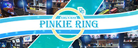 GIRL'S BAR PINKIE RING