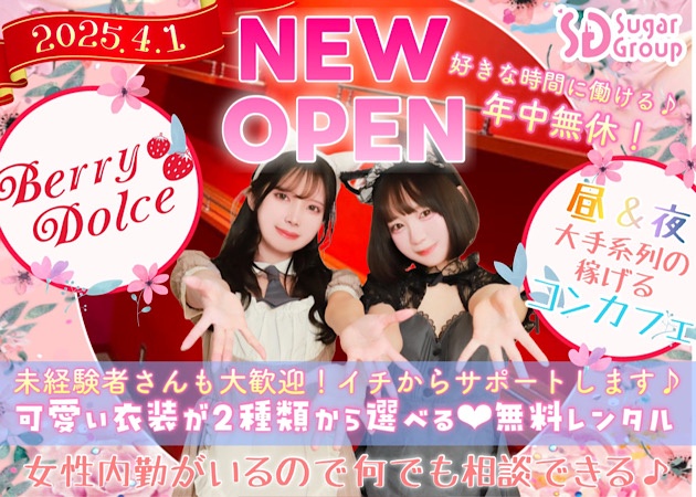 練馬コンカフェ・Cafe&Bar Berry Dolceの求人