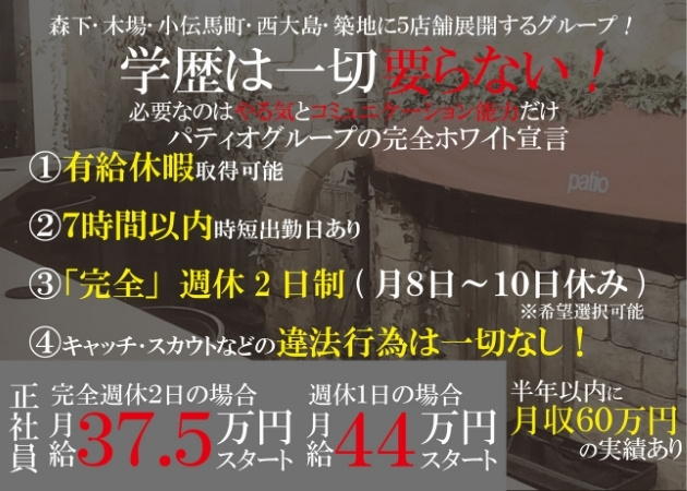 西大島のキャバクラ求人/アルバイト情報「CLUB TERRAZA」