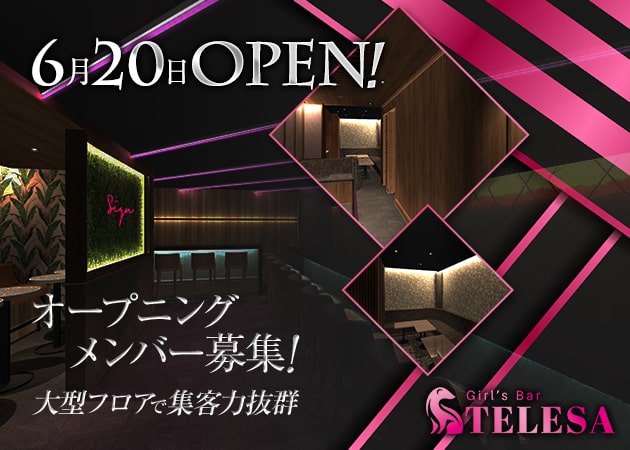 千葉・富士見町ガールズバー・Girl’s Bar TELESAの求人