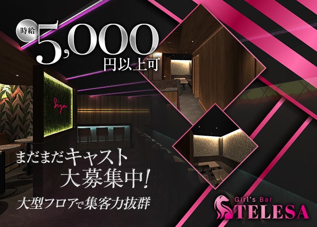 千葉・富士見町ガールズバー・Girl’s Bar TELESAの求人