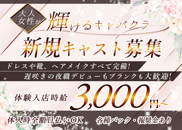 小山・東口熟女パブ/熟女キャバクラ・熟キャバ Rの求人