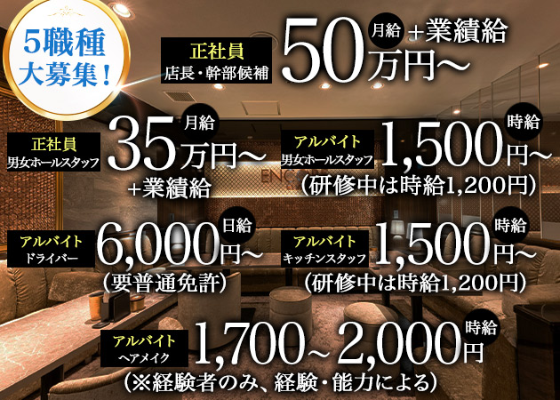 中洲のキャバクラ求人/アルバイト情報「CLUB ENCORE」