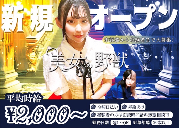 美女か野獣 職種：カウンターレディ