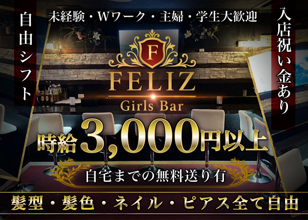 町田ガールズバー・Girls Bar FELIZの求人