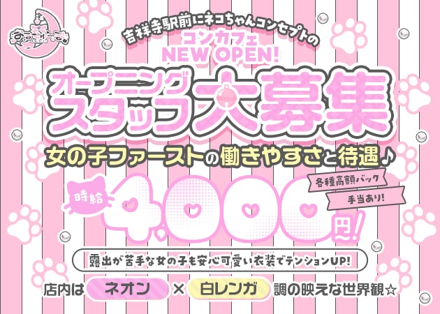 吉祥寺北口コンカフェ・あるちゅーるの求人