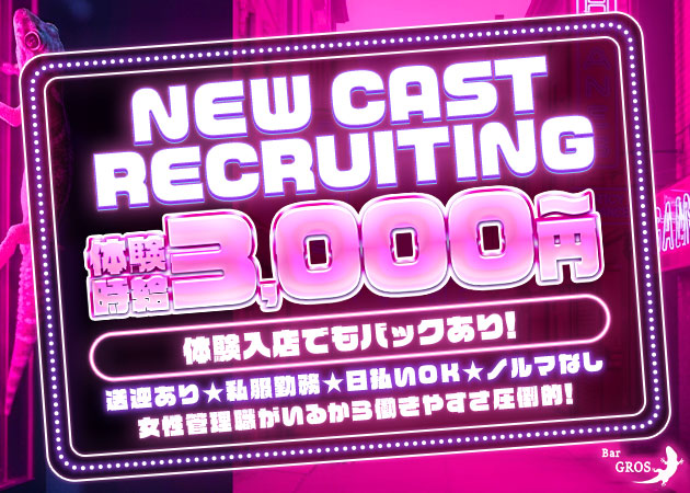 尾張 一宮ガールズバー・Bar GROSの求人