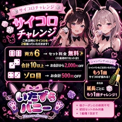 🐰 いたずらバニーの運試し! 🎲