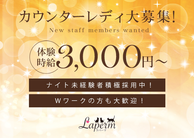 郡山・朝日スナック・ラパーマの求人