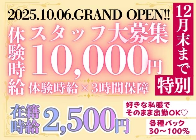 ピックアップニュース 新規スタッフ大募集❕