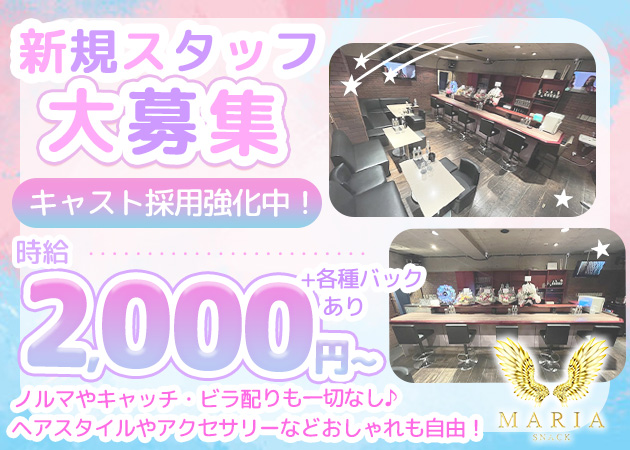 川越駅西口パブ/スナック・SNACK MARIAの求人