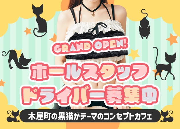 木屋町のコンカフェ求人/アルバイト情報「にゃんだふる」