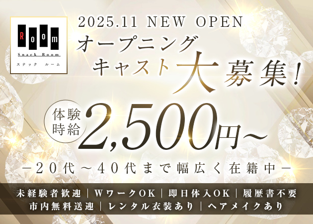 盛岡スナック・Snack Roomの求人