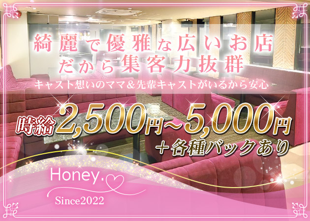 Honey. 職種：カウンターレディ
