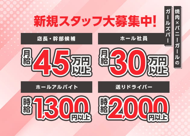 池袋西口のガールズバー求人/アルバイト情報「焼肉とバニーガール 池袋西口店」
