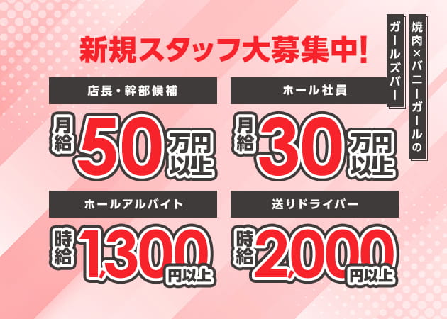 池袋西口のガールズバー求人/アルバイト情報「焼肉とバニーガール 池袋西口店」