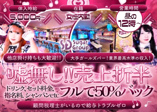 池袋東口ガールズバー,朝・昼ガールズバー・Melty Pointの求人